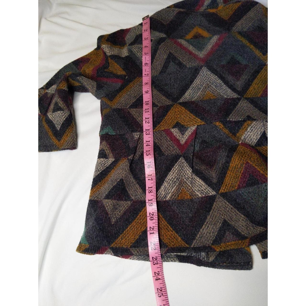 Source Unknown Women's Sweater - Brown/Red - M – … - image 8