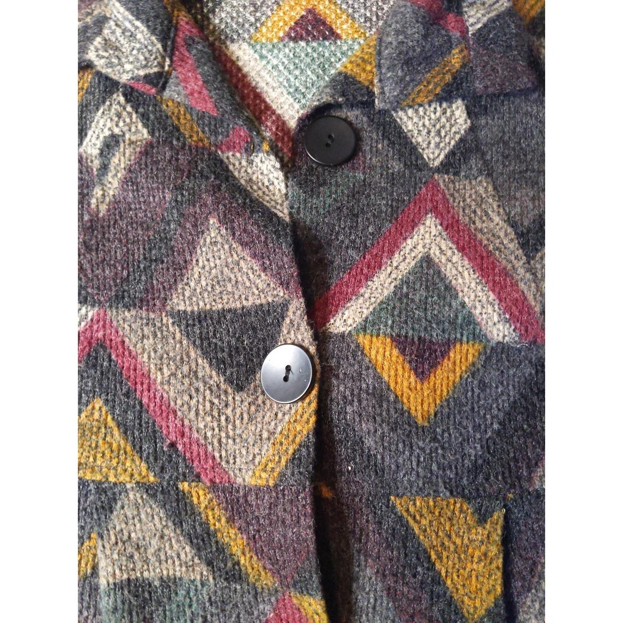 Source Unknown Women's Sweater - Brown/Red - M – … - image 6