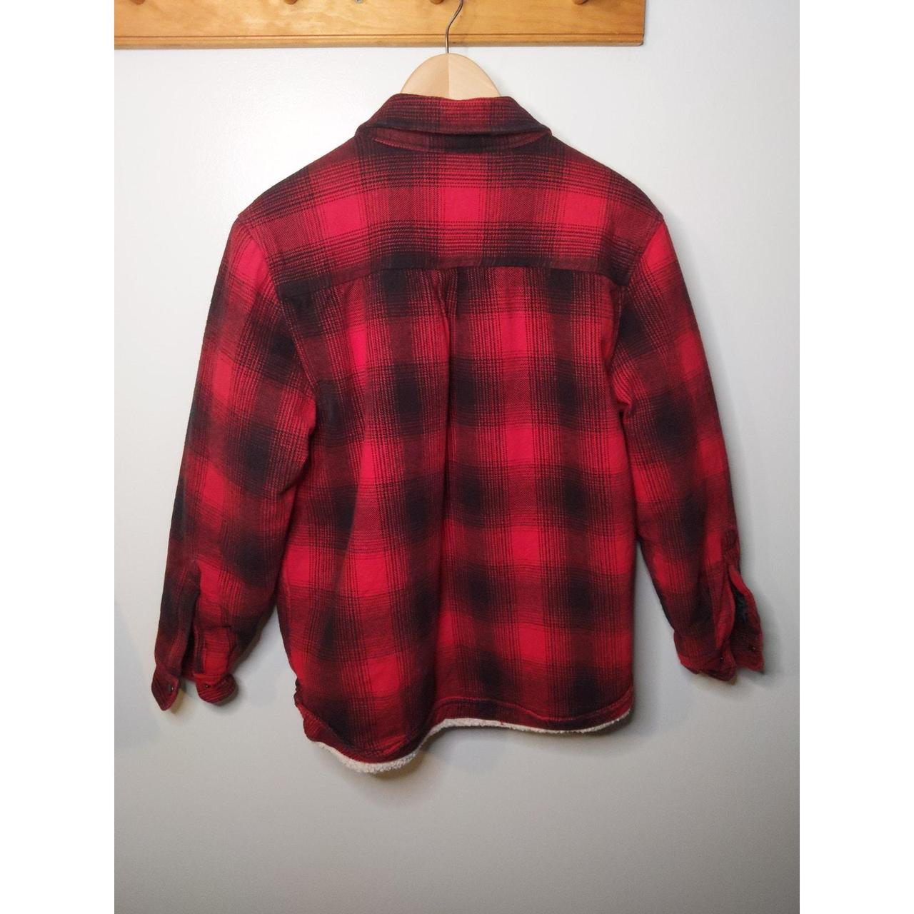 Source Unknown Men's Jacket - Red/Black - M – Fal… - image 2