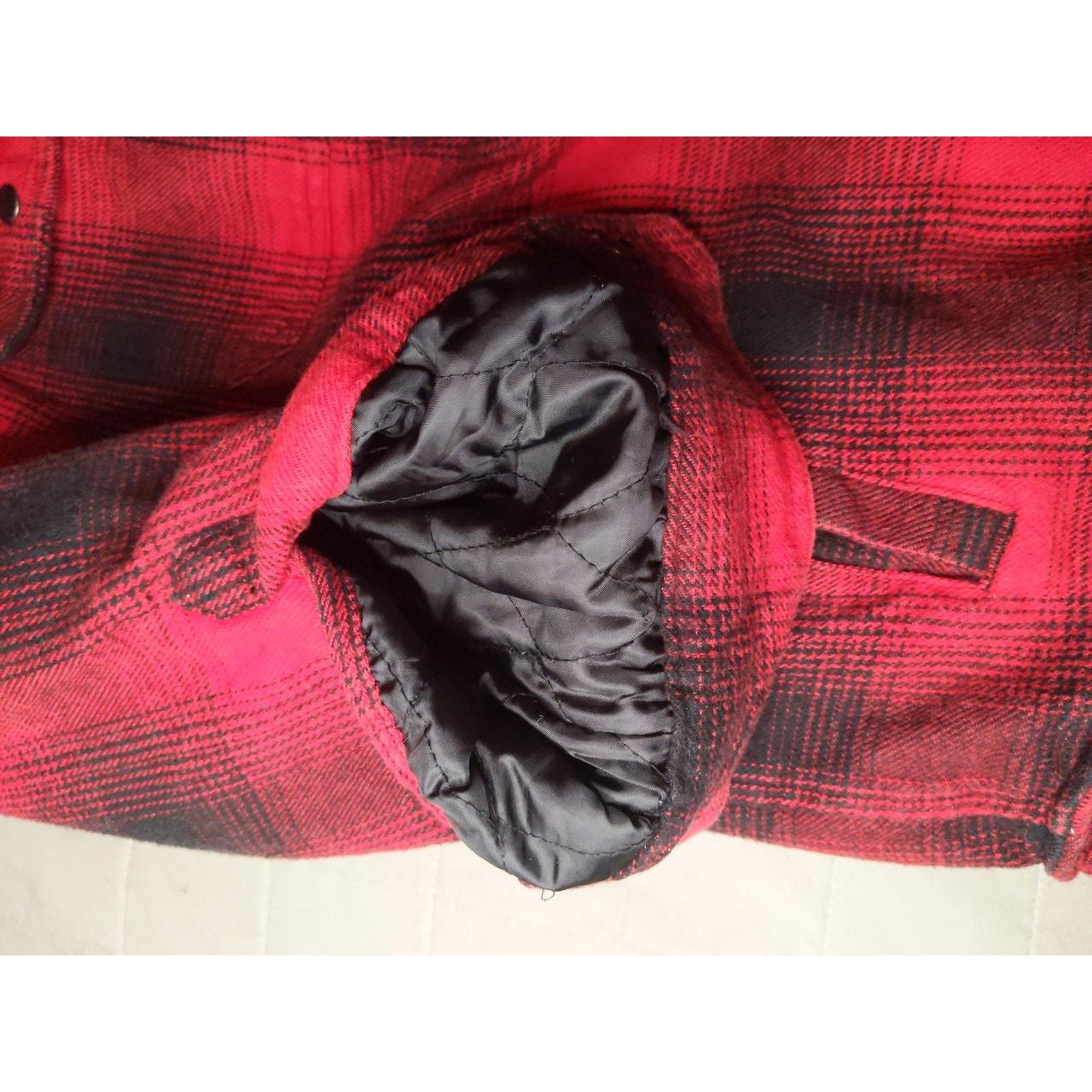 Source Unknown Men's Jacket - Red/Black - M – Fal… - image 8