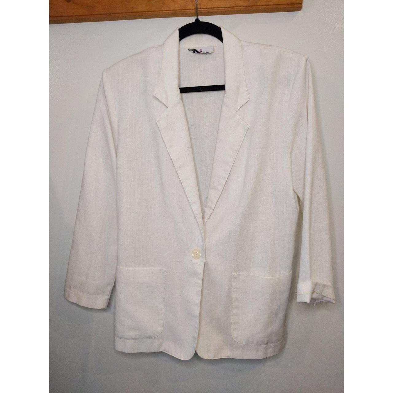 Source Unknown Women's Jacket - White - 10 – Stun… - image 1