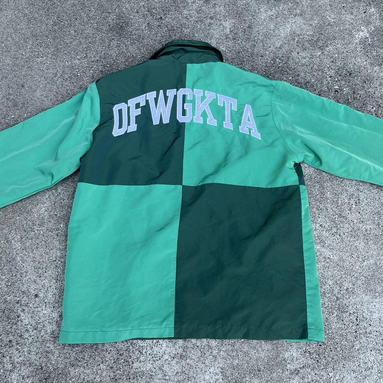 Odd Future outlets Green Colorblock Coaches Jacket