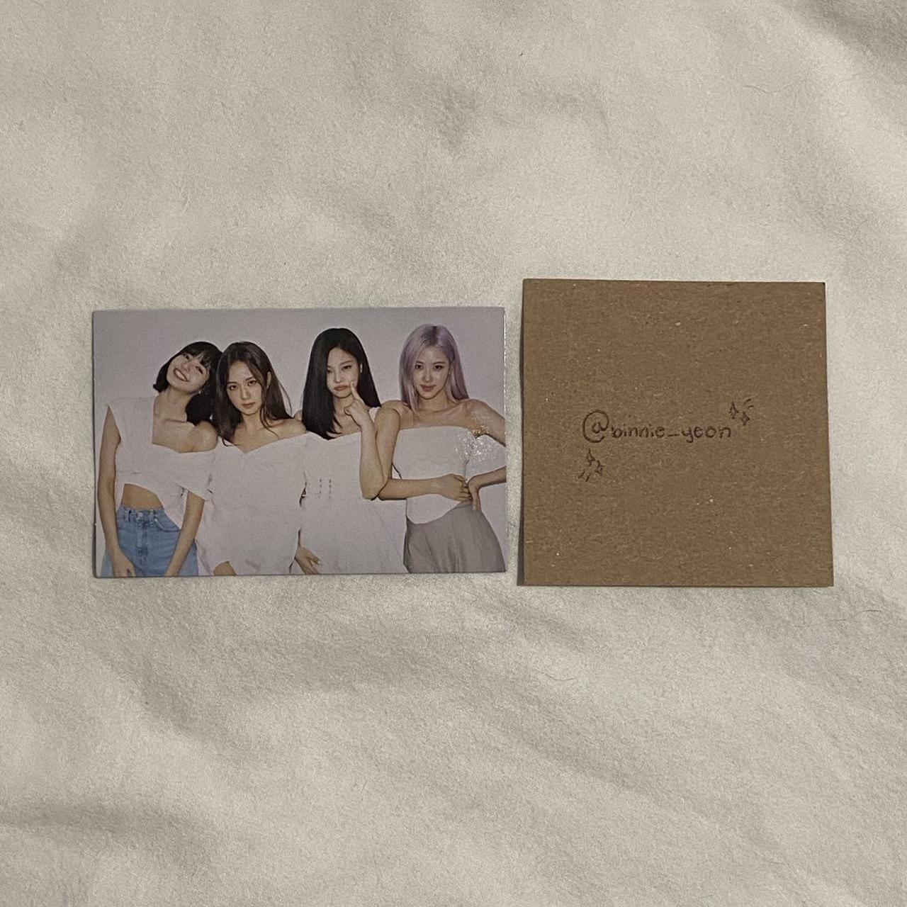 Details Blackpink The Album OT4 Photocard Depop