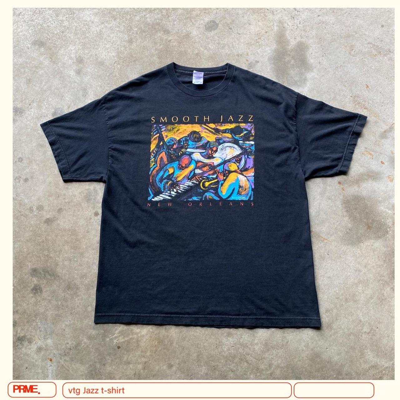 vintage Y2K Smooth Jazz New Orleans Painting tourist | Depop