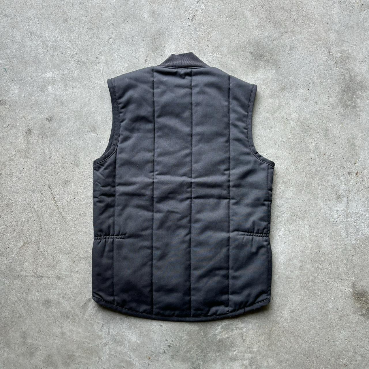 ジャケット・アウター REDCAP Quilting Work Vest Amazon.com: Red Kap Men's Quilted Vest, Charcoal, Small