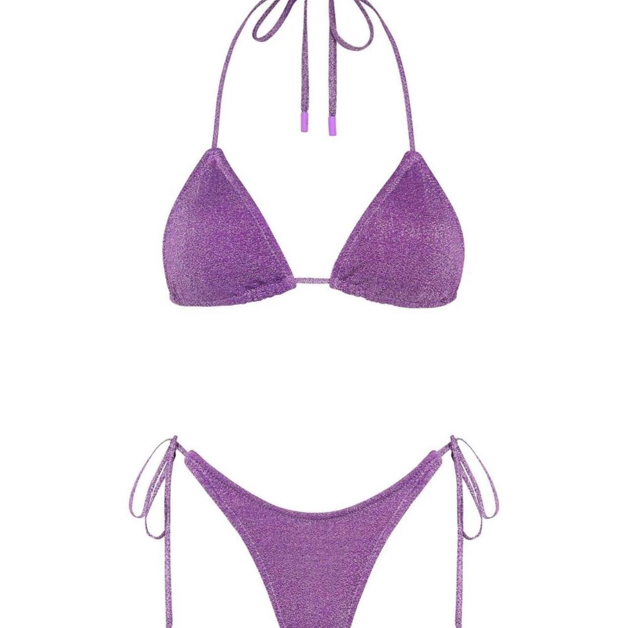 Triangl Purple Vinca Sparkle Bikini RRP 189 Size XS Depop