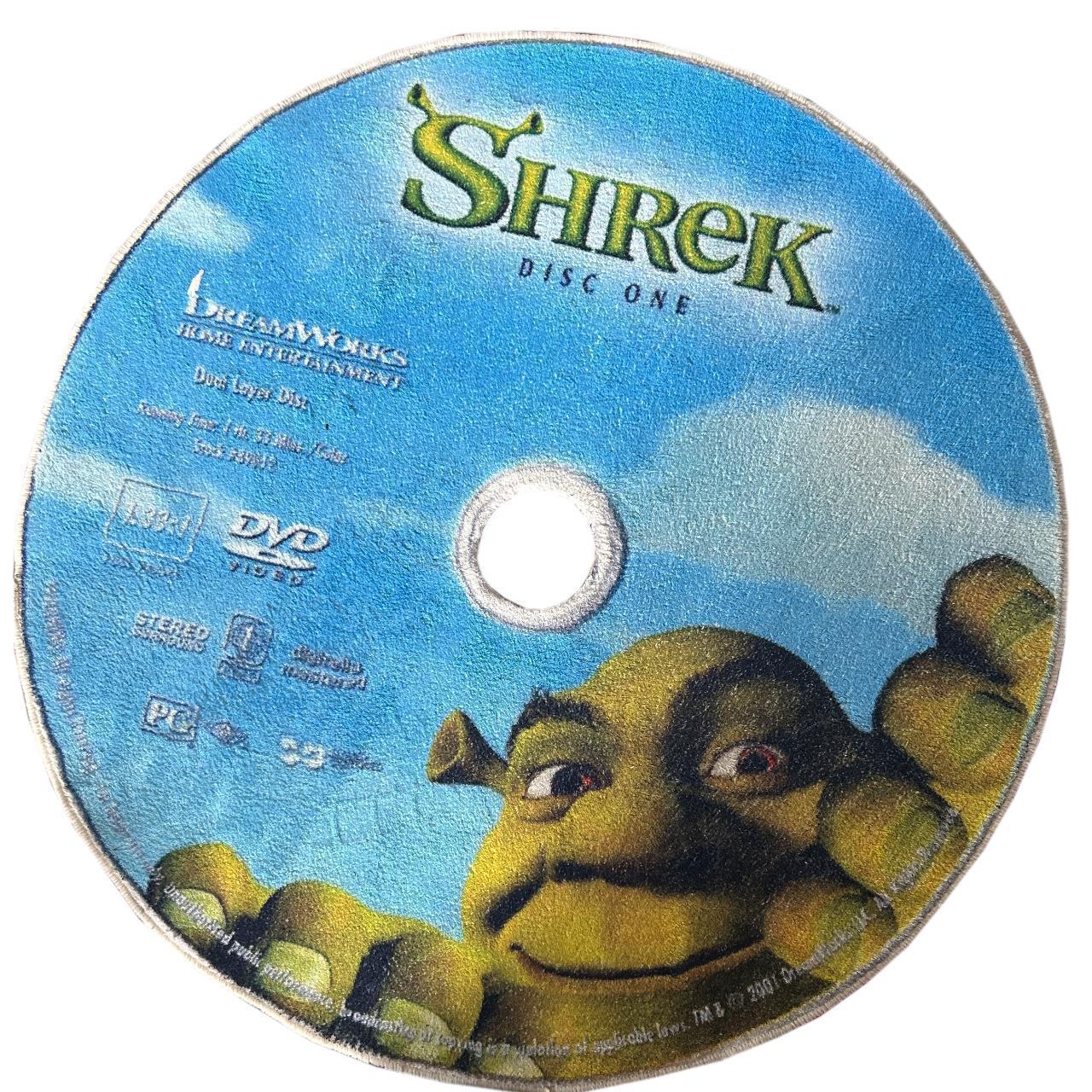 - Shrek Movie CD Disk Rug - Measurements: - 3.4... - Depop