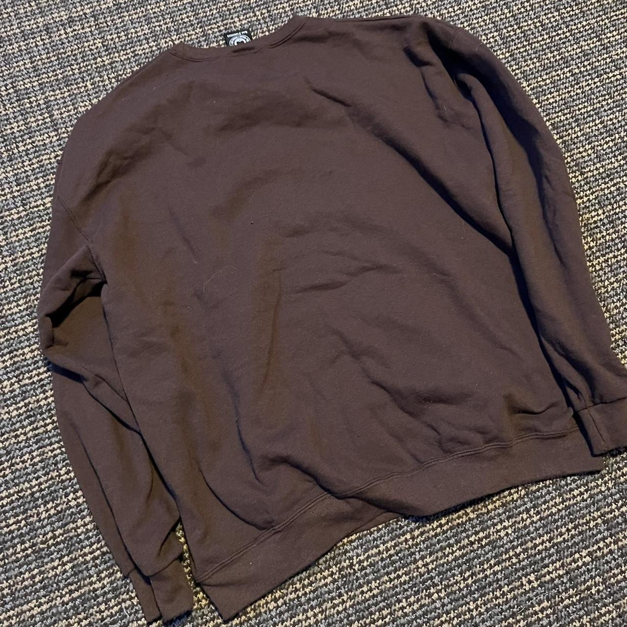 Thrasher Gonz Logo Brown Crewneck Sweatshirt