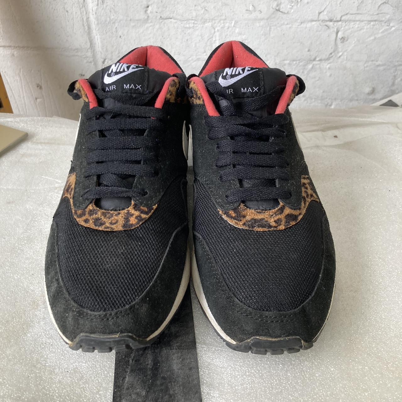 Nike Air Max Black Leopard White Depop