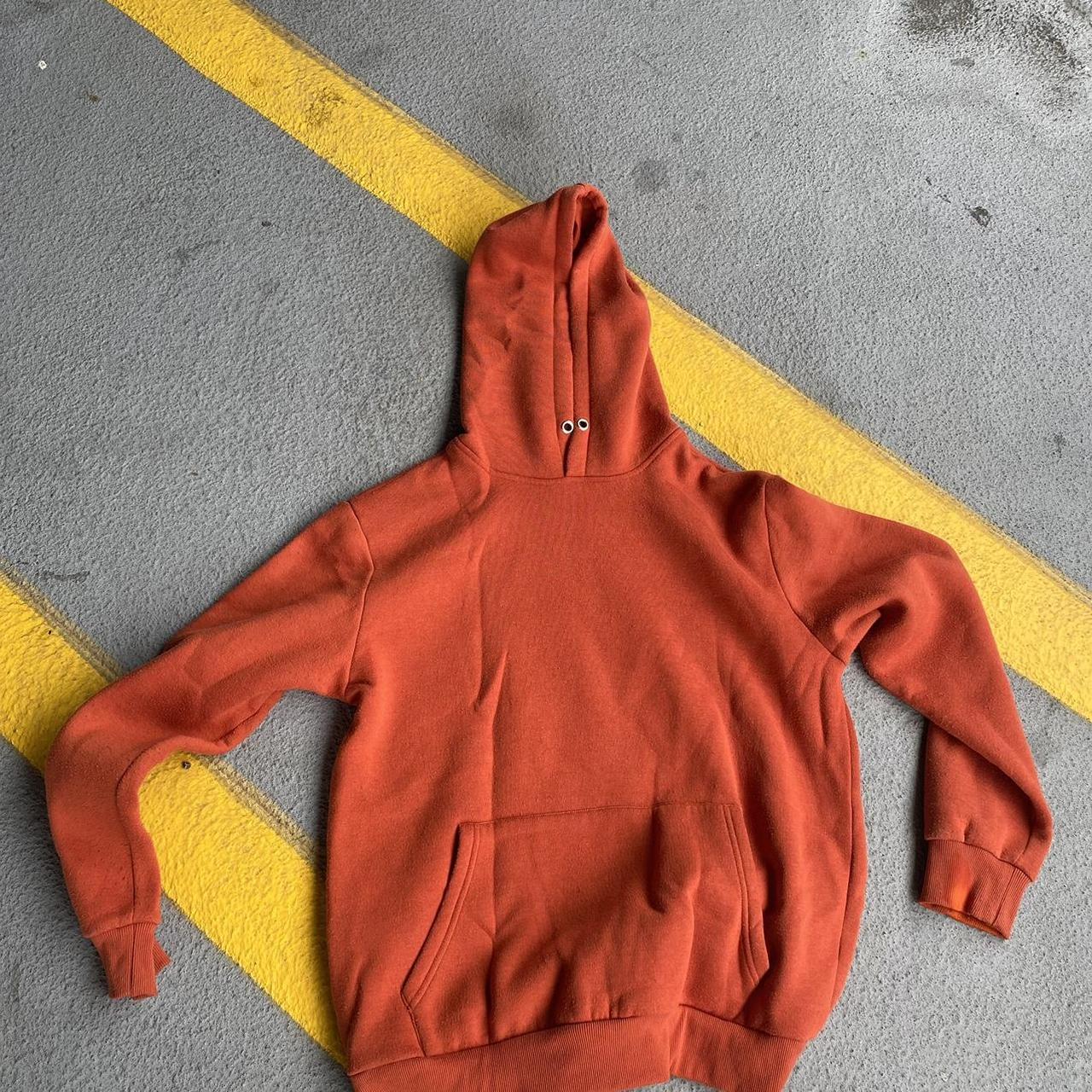 Orange Hoodie blank sigma iceinveins orange