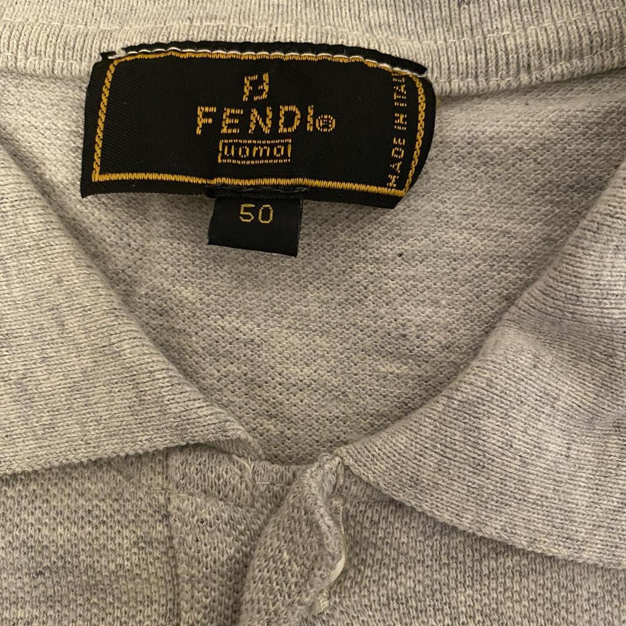 Fendi Men's Grey Polo-shirts (3)
