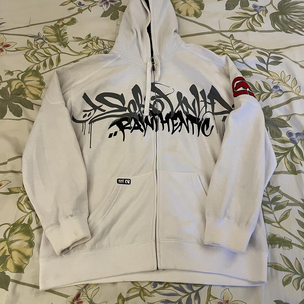 Vintage Y2K Ecko Unltd graffiti style spell out... Depop