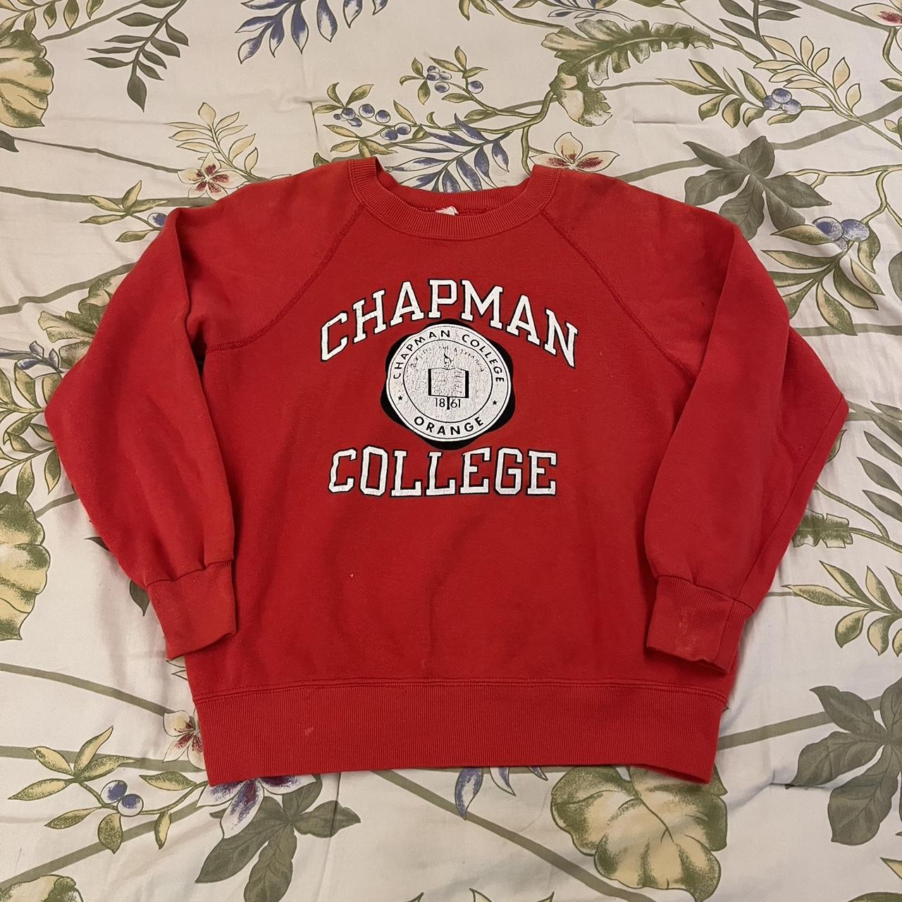 Vintage chapman 2025 university sweatshirt