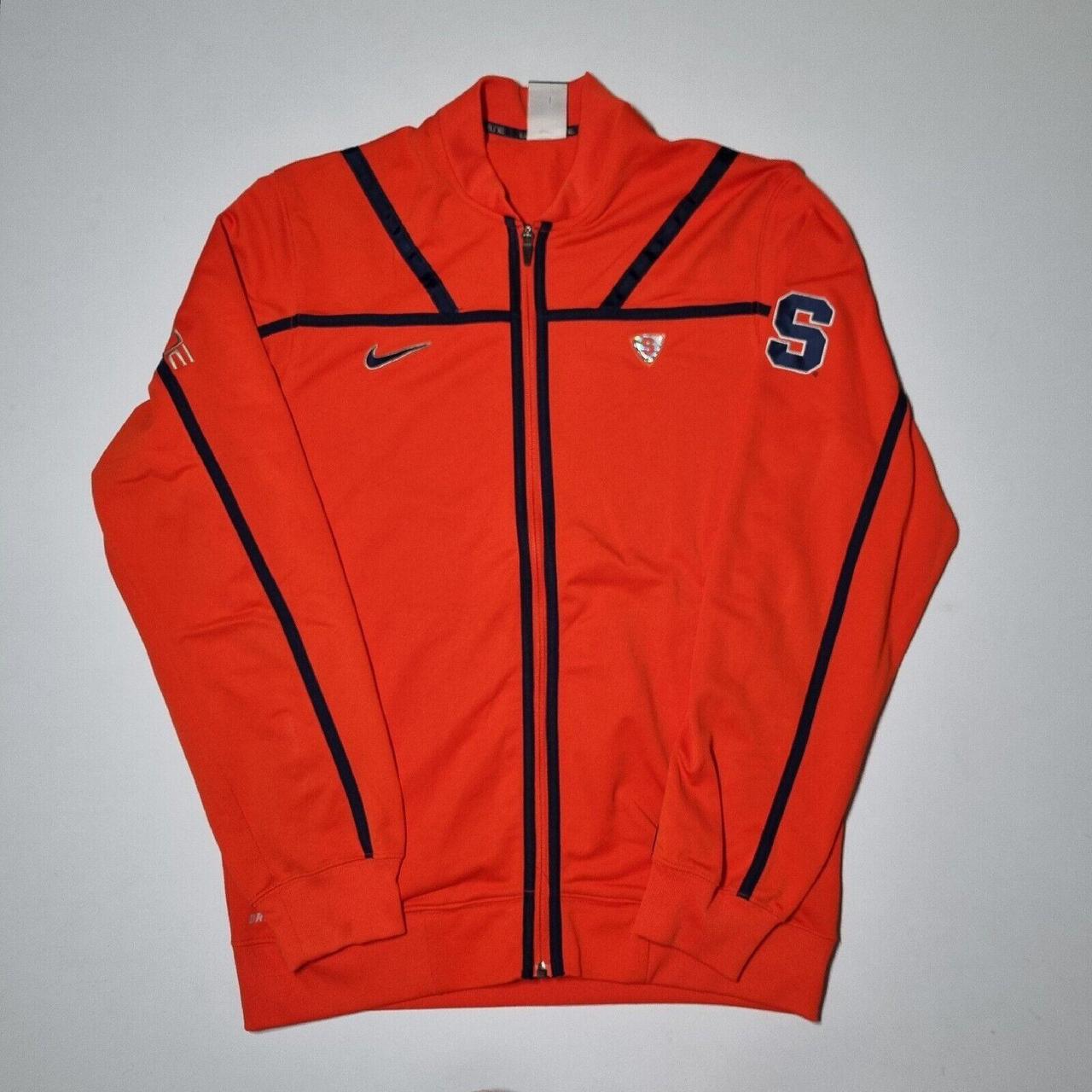 Blue nike hot sale track top