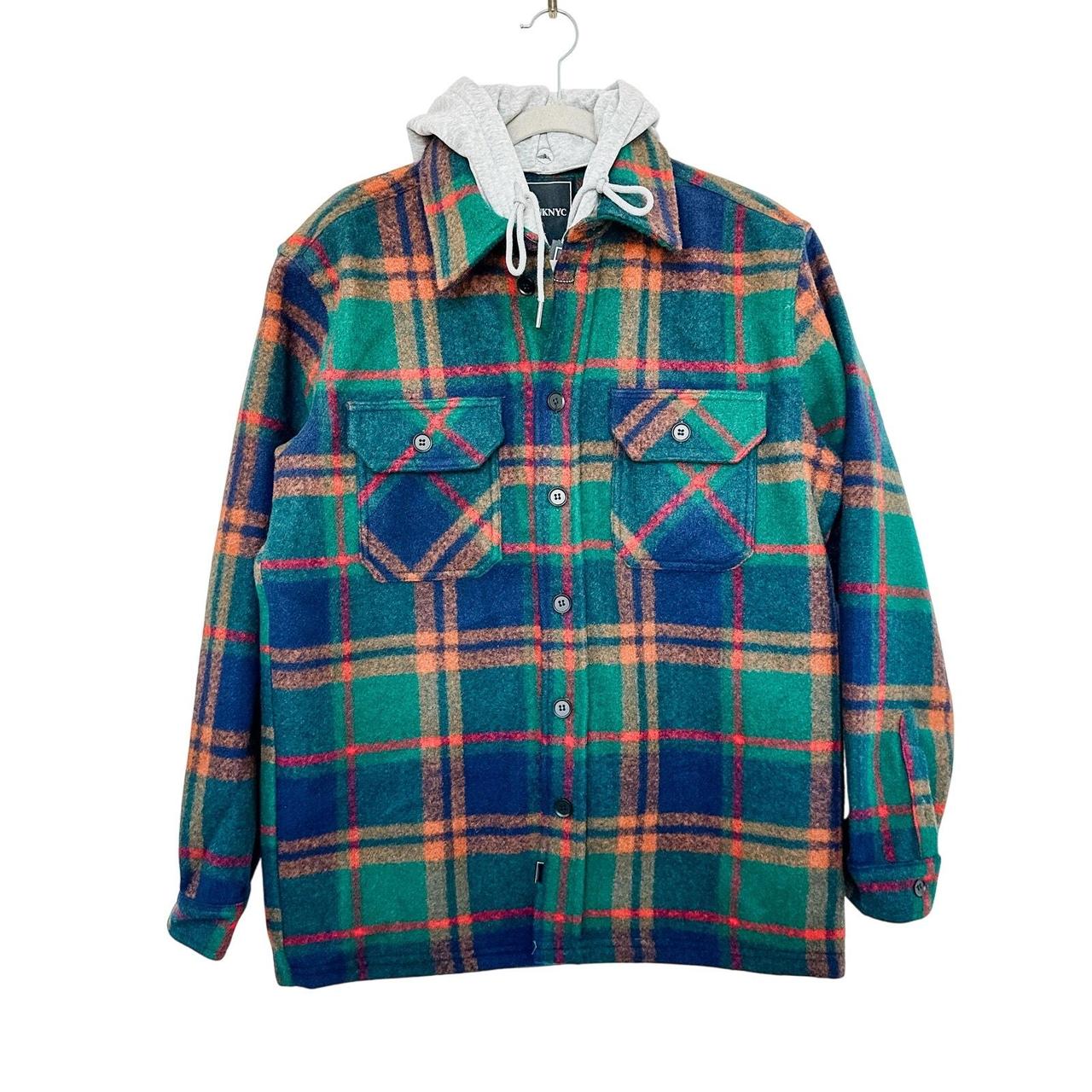 Blank NYC Men's Jacket Multi/Green S – BLANKNYC Men's Plaid