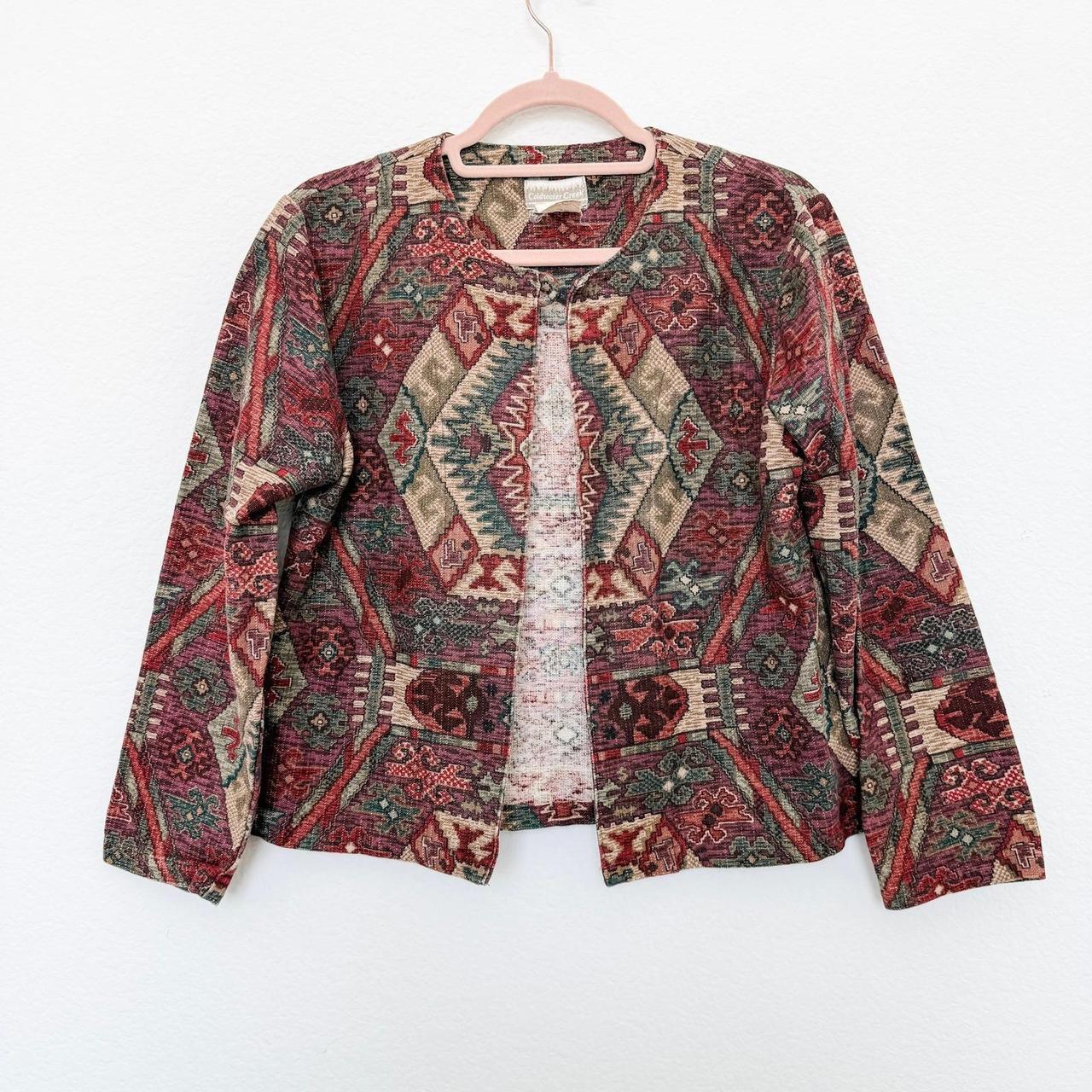 Coldwater Creek Women's Lightweight Jacket - Red/… - image 1