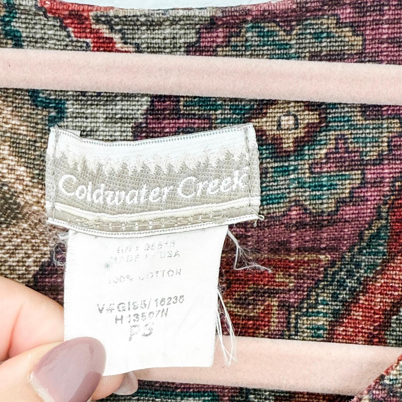 Coldwater Creek Women's Lightweight Jacket - Red/… - image 4