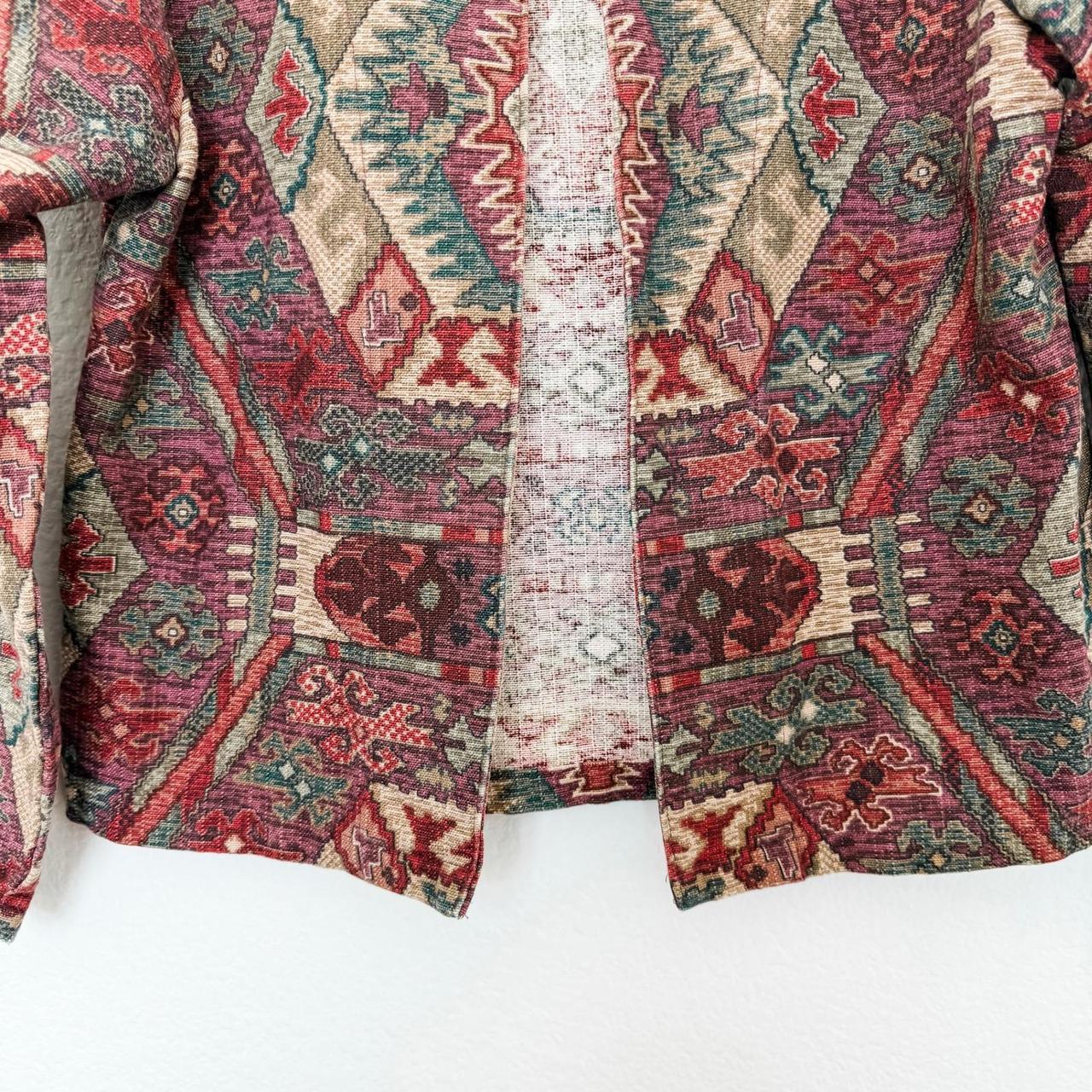 Coldwater Creek Women's Lightweight Jacket - Red/… - image 3