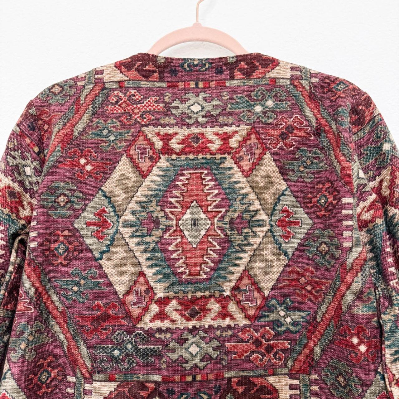 Coldwater Creek Women's Lightweight Jacket - Red/… - image 6