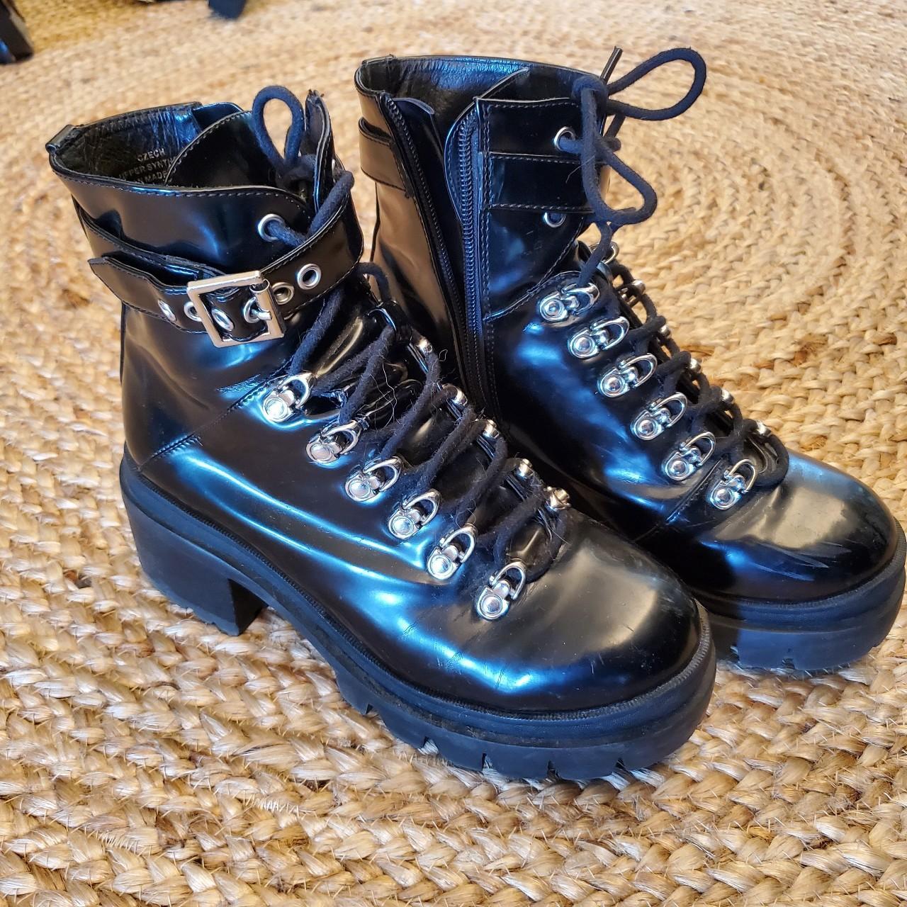 jeffrey campbell czech combat boots