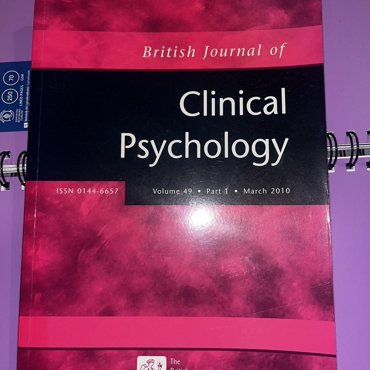 Series of clinical psychology books (5 total) Volume... - Depop