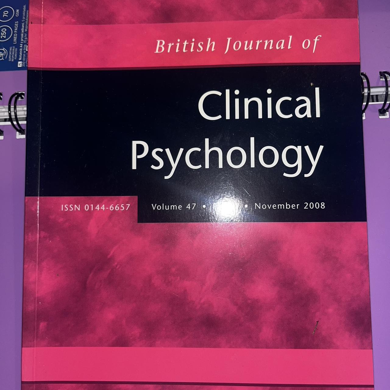 Series of clinical psychology books (5 total) Volume... - Depop