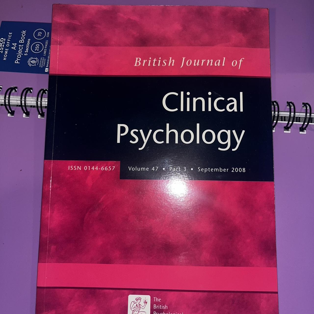 Series of clinical psychology books (5 total) Volume... - Depop