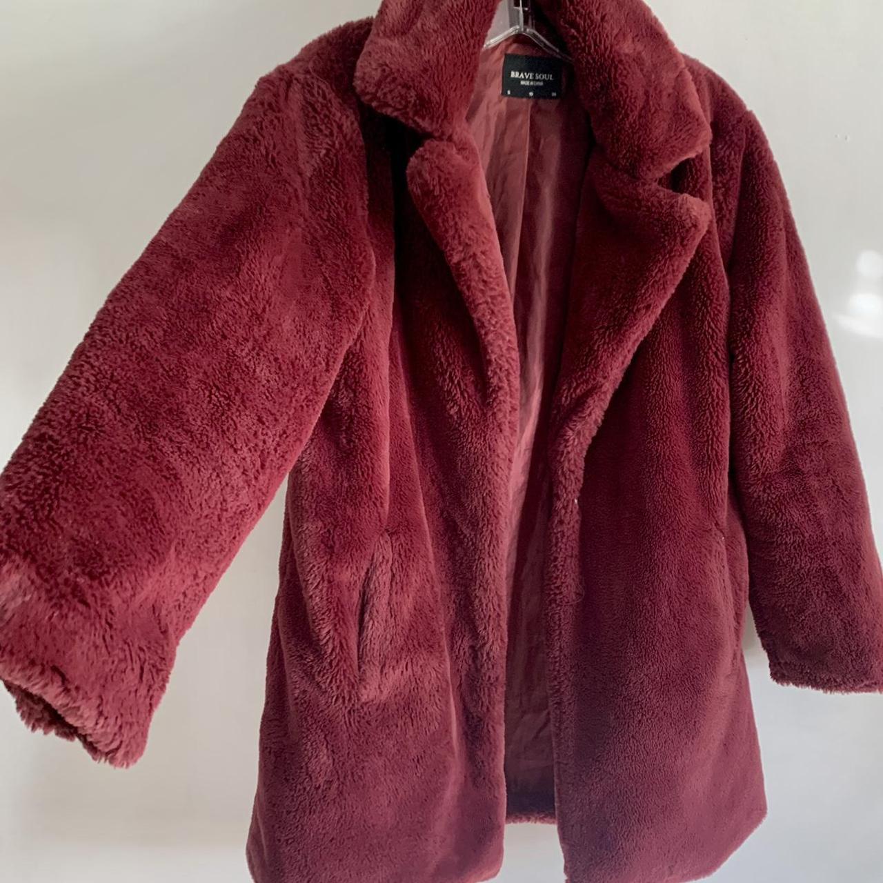 Brave soul outlet red coat