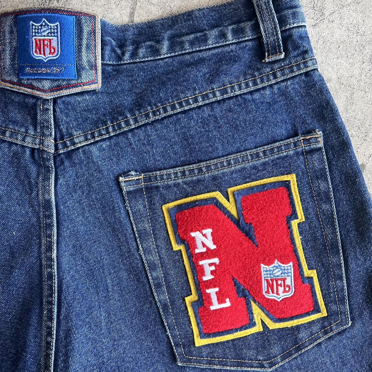 NFL Men's Patched Jeans - Multi - 36