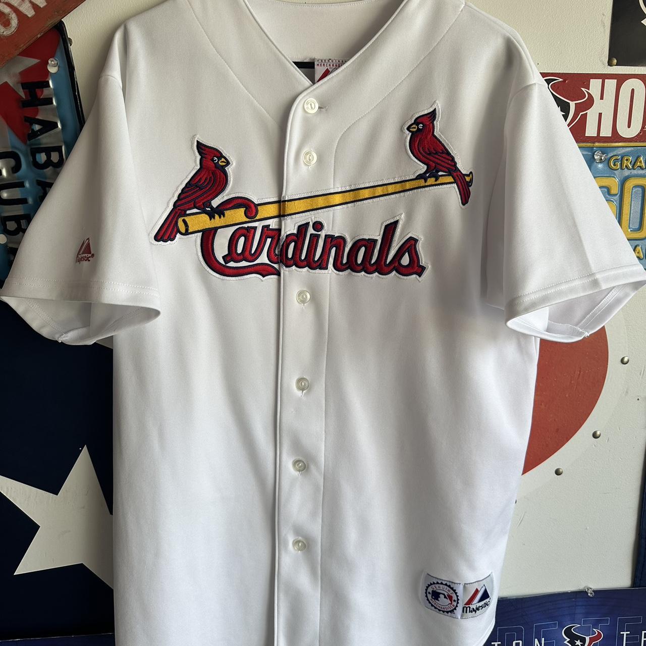 Majestic, Tops, St Louis Cardinal Jersey Scott Rolen