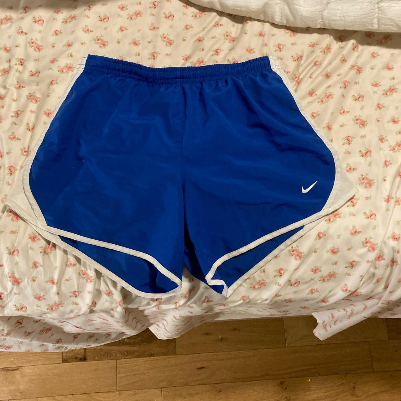 womens light blue nike shorts