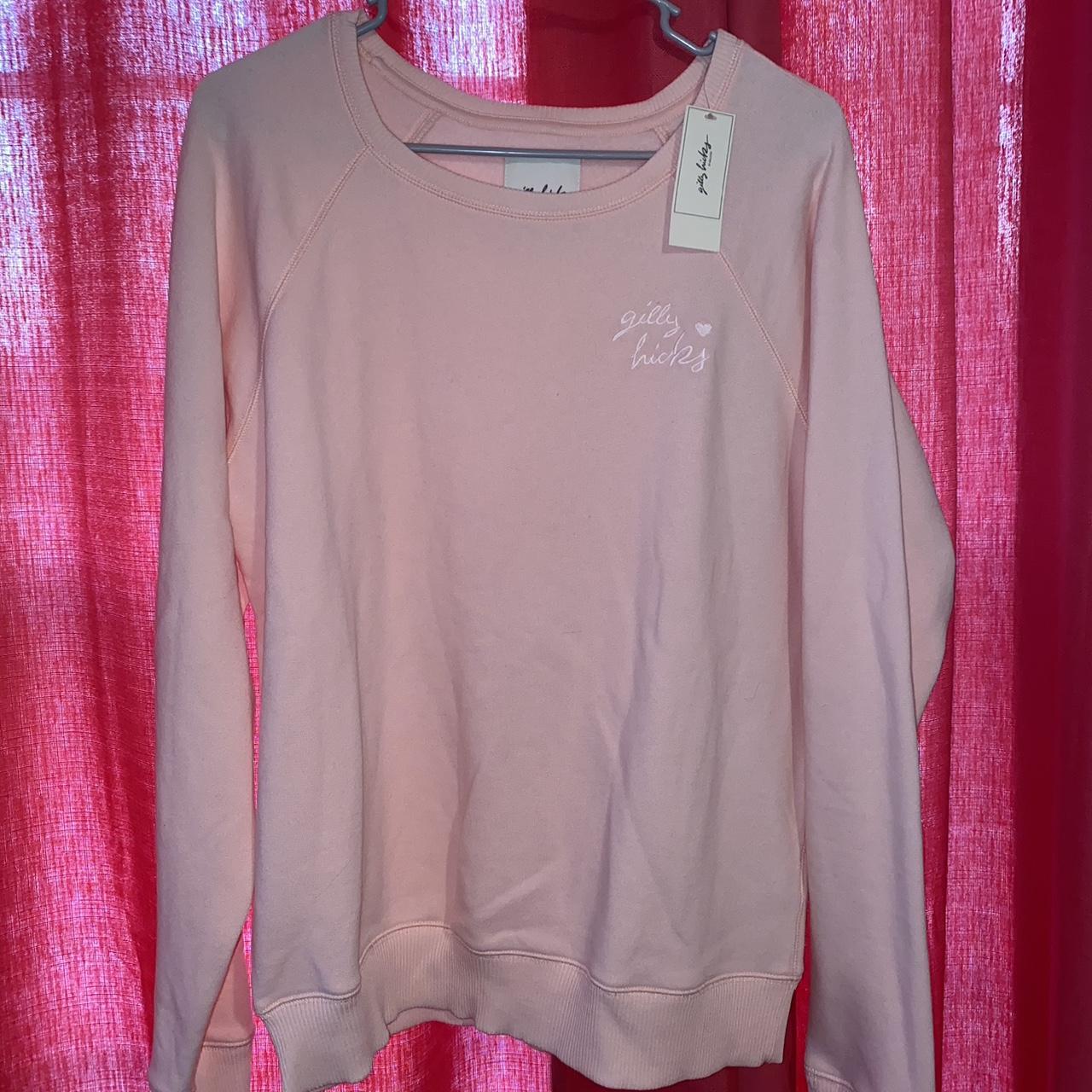 Gilly Hicks pink crewneck gillyhicks hollister Depop