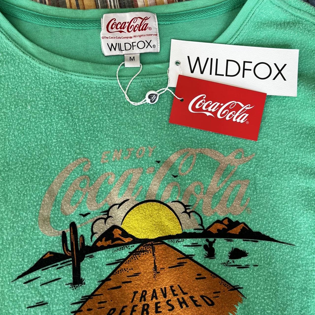 Wildfox super soft Coca Cola sweatshirt long