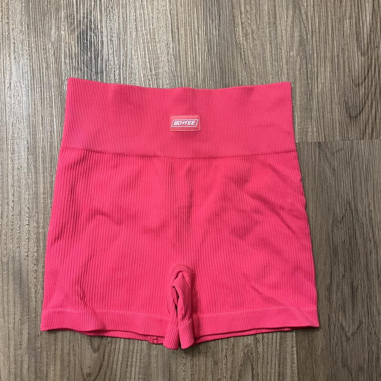 Bo + Tee Mini Shorts, Pink, Size XXS, New With Tag, /B35/12145