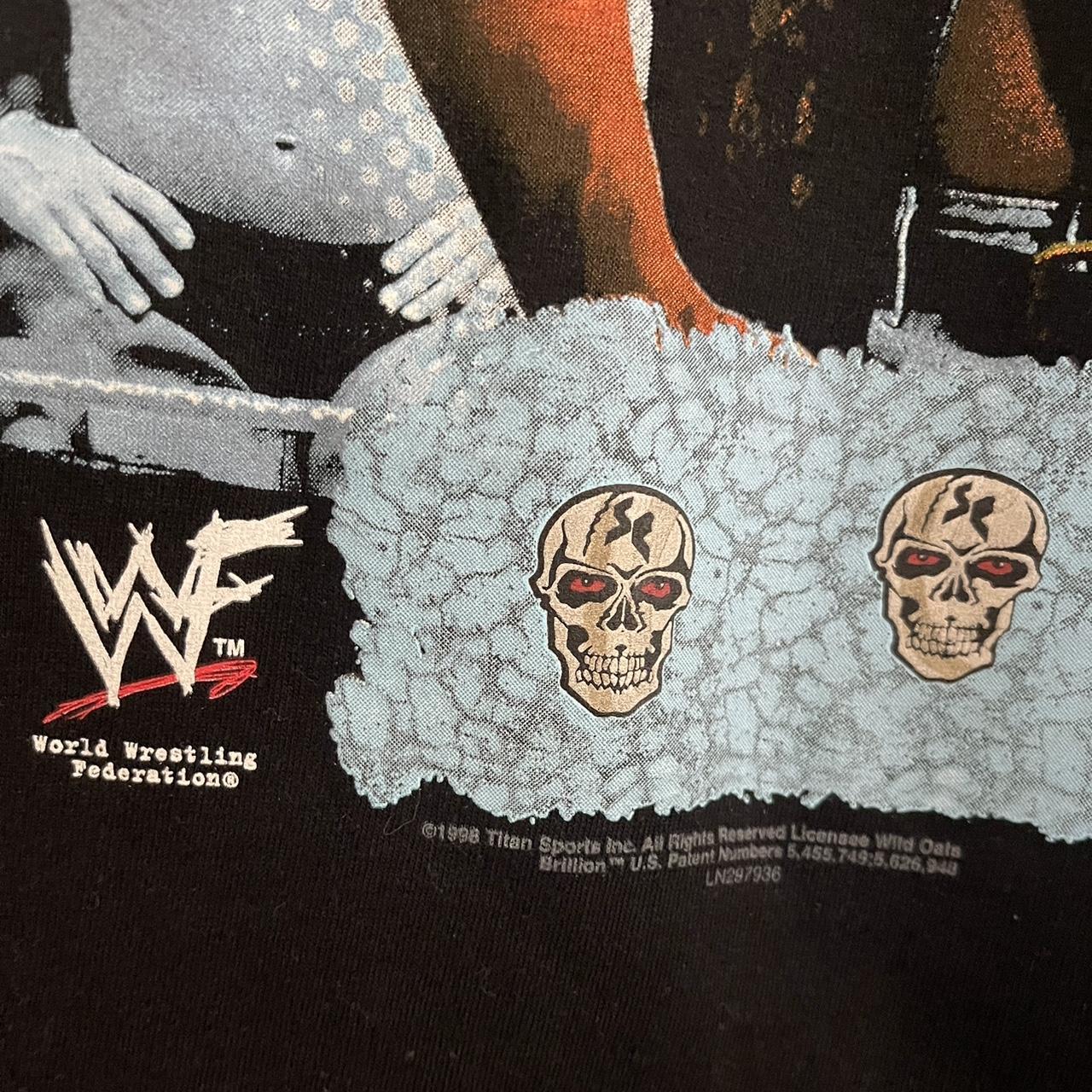 Stone Cold Steve Austin WWE wrestle skull illustration shirt