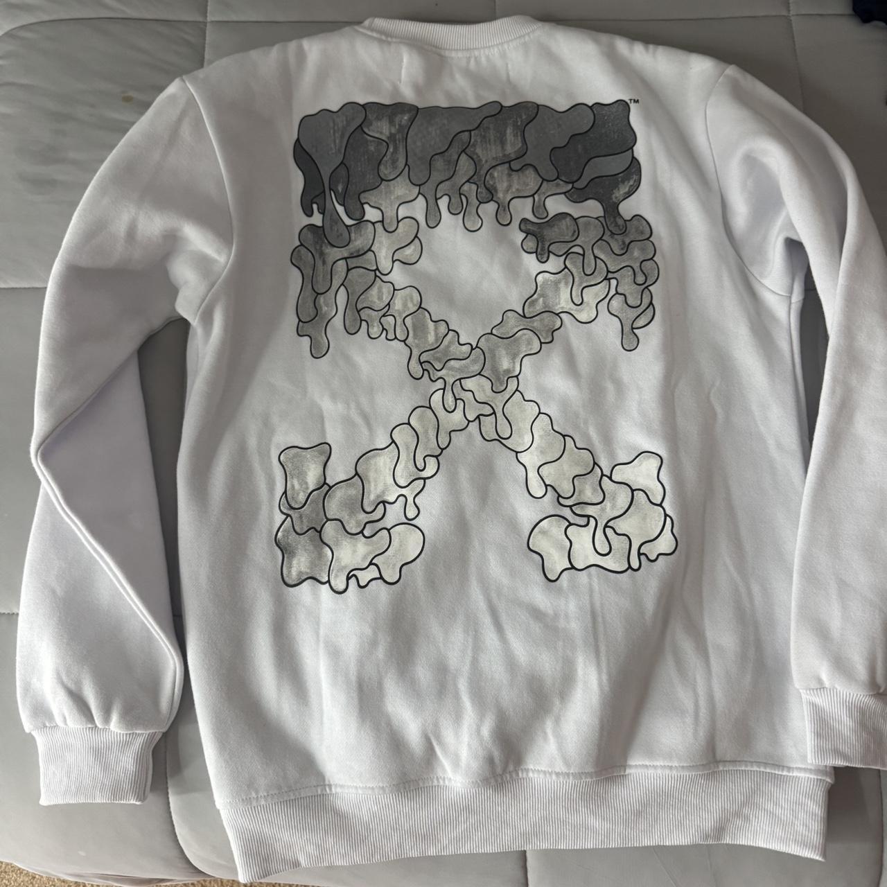 Off-White Men's Sweatshirt - White - M – Off whit… - image 1