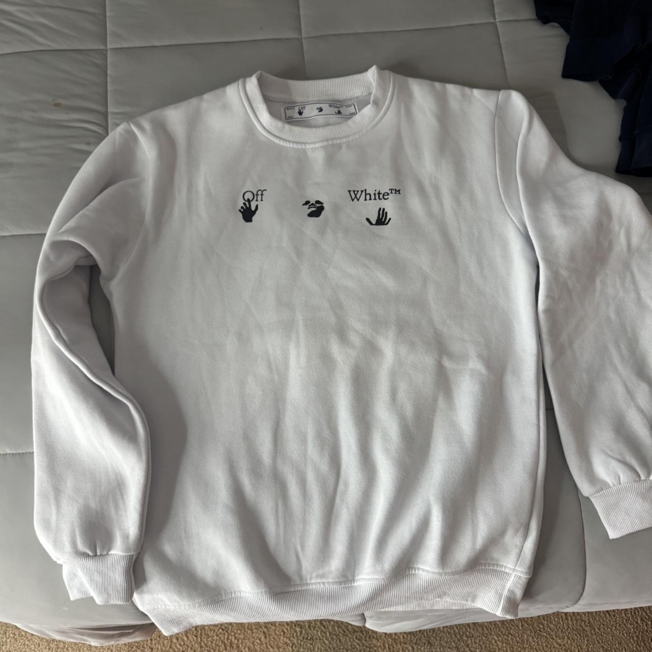 Off-White Men's Sweatshirt - White - M – Off whit… - image 2