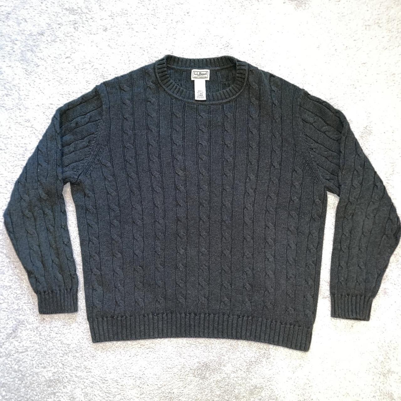 L.L. Bean Forest Green Sweater Men’s L Fits more... - Depop