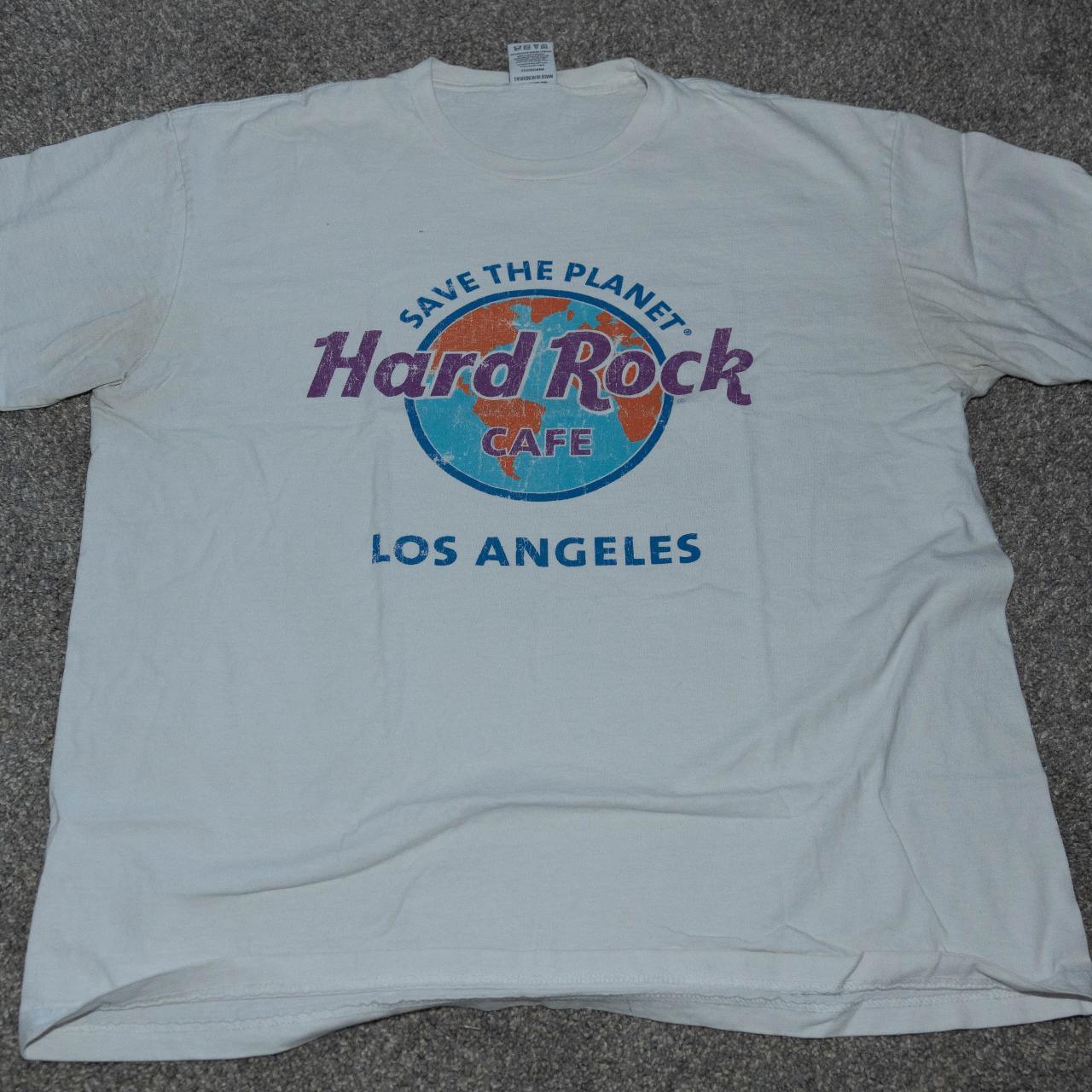 Hard Rock Cafe Men's multi T-shirt | Depop