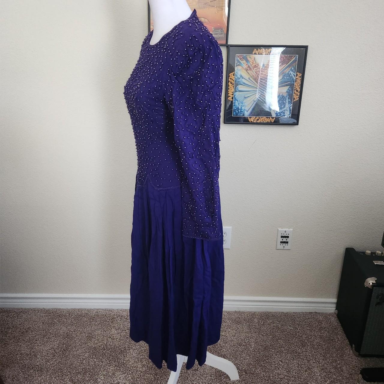 Talbots hot sale purple dress