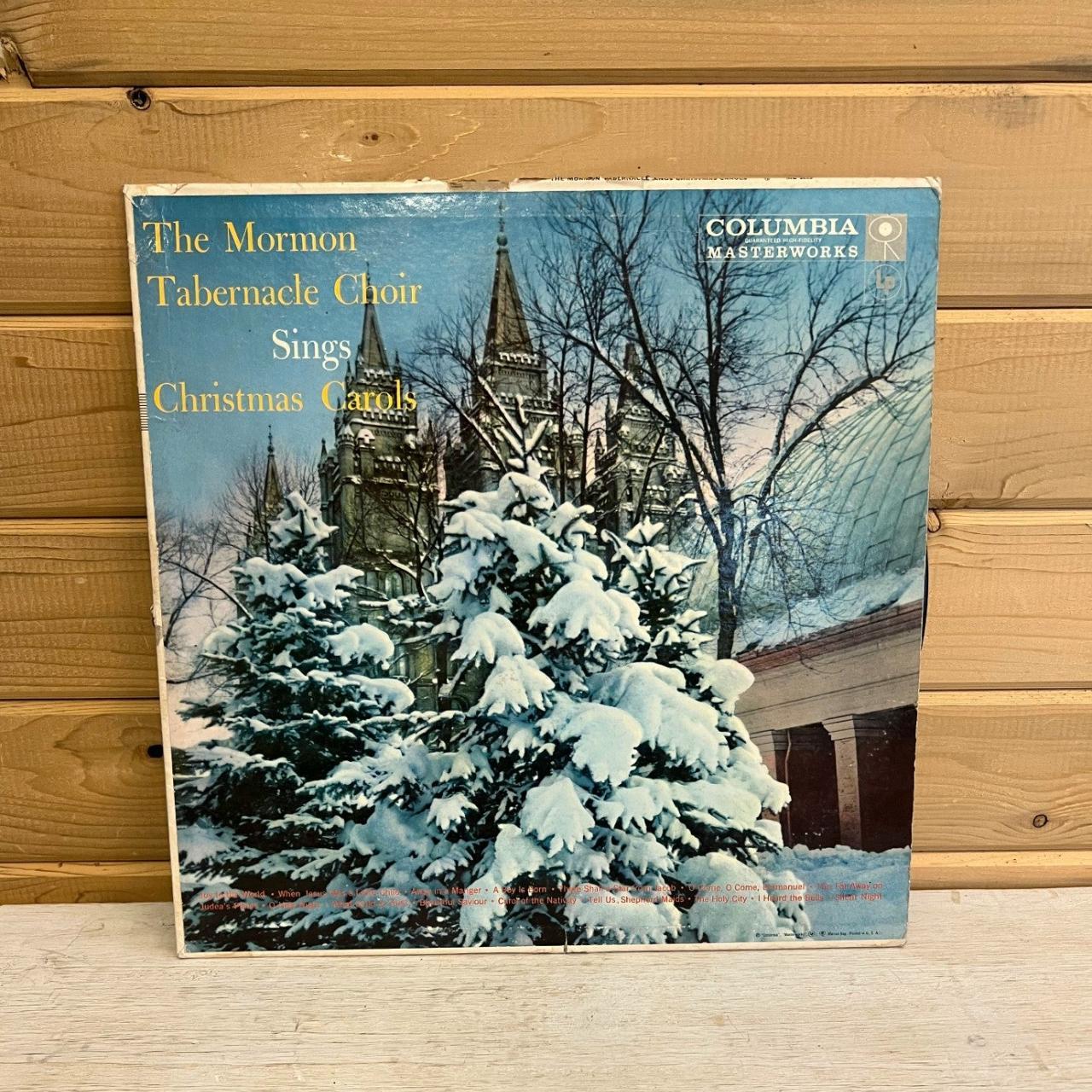 Mormon Tabernacle Choir Sings Christmas Carols Vinyl... Depop