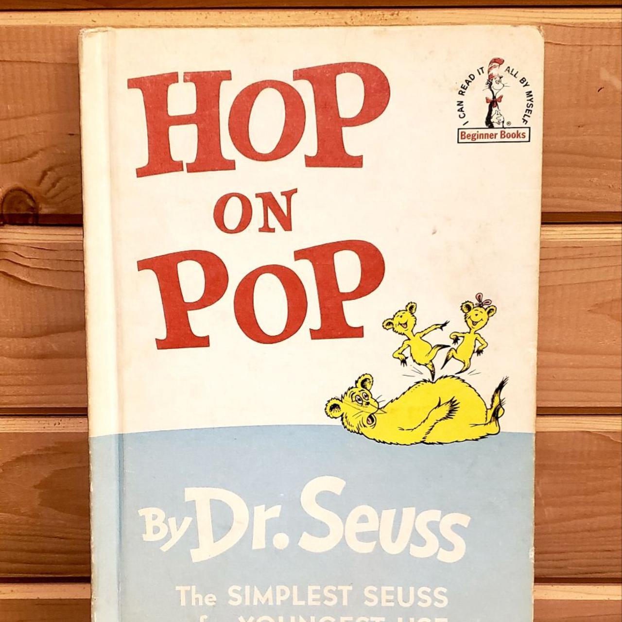 Dr. Seuss Hop On Pop 1963 1st Edition 2nd Printing... - Depop