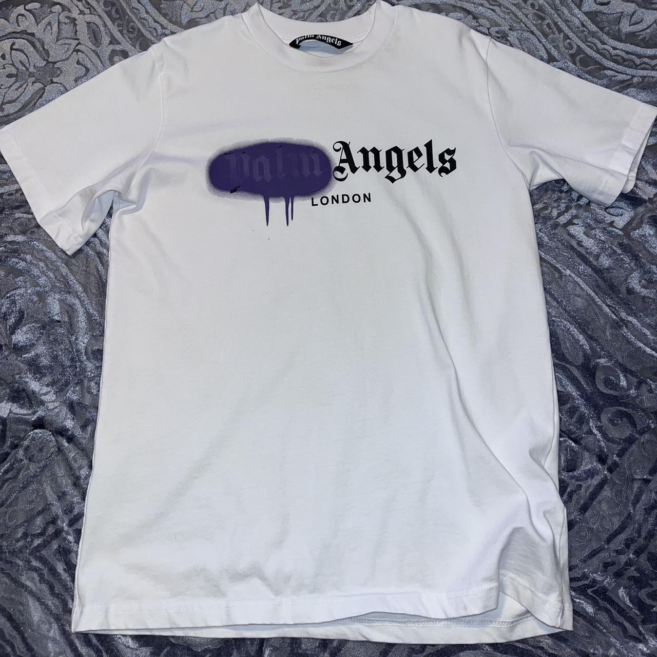 Palm angels Los Angeles spray t shirt Perfect - Depop