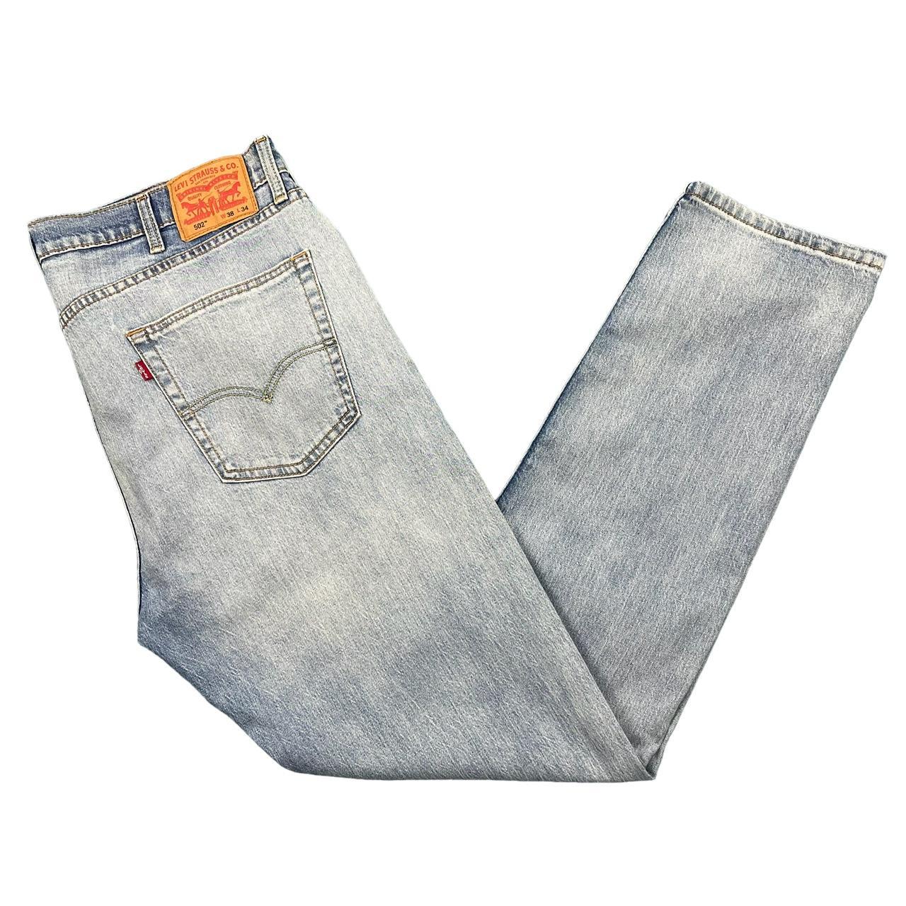 Men’s Levi’s 502 Taper Fit Jeans. Zip Fly. 38” X... - Depop