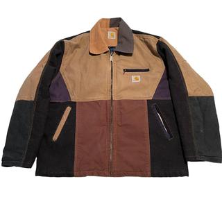 Reworked Carhartt Split Jacket in Brown (Di)vision
