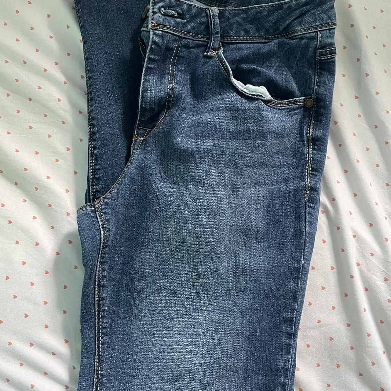 1822 Denim Women's Blue Jeans | Depop