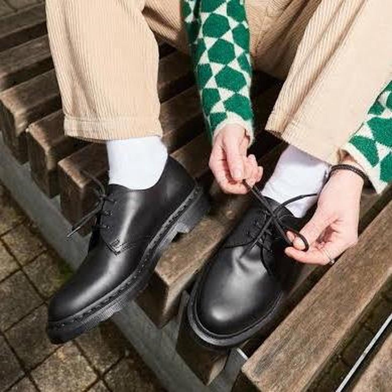 【アインシュタイン】美品 27㎝ Dr.Martens 1461 MONO DR MARTENS 1461 MONO BLACK PATENT – BLENDS