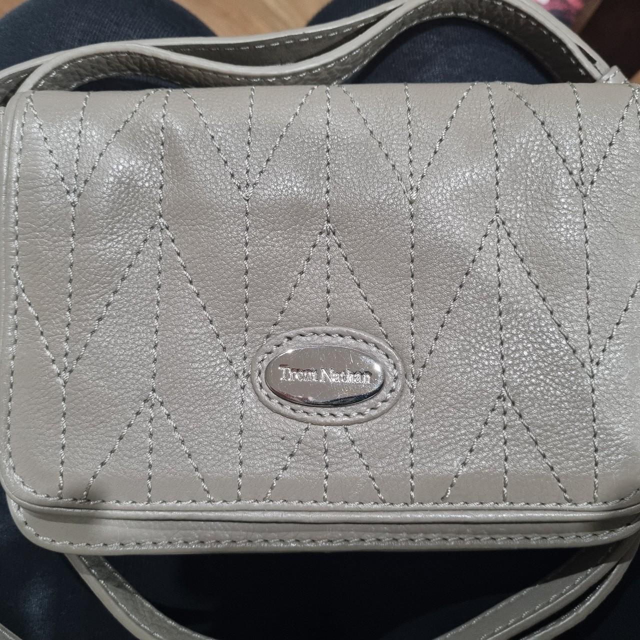 Grey cross body bag from Trent Nathan. Small size Depop