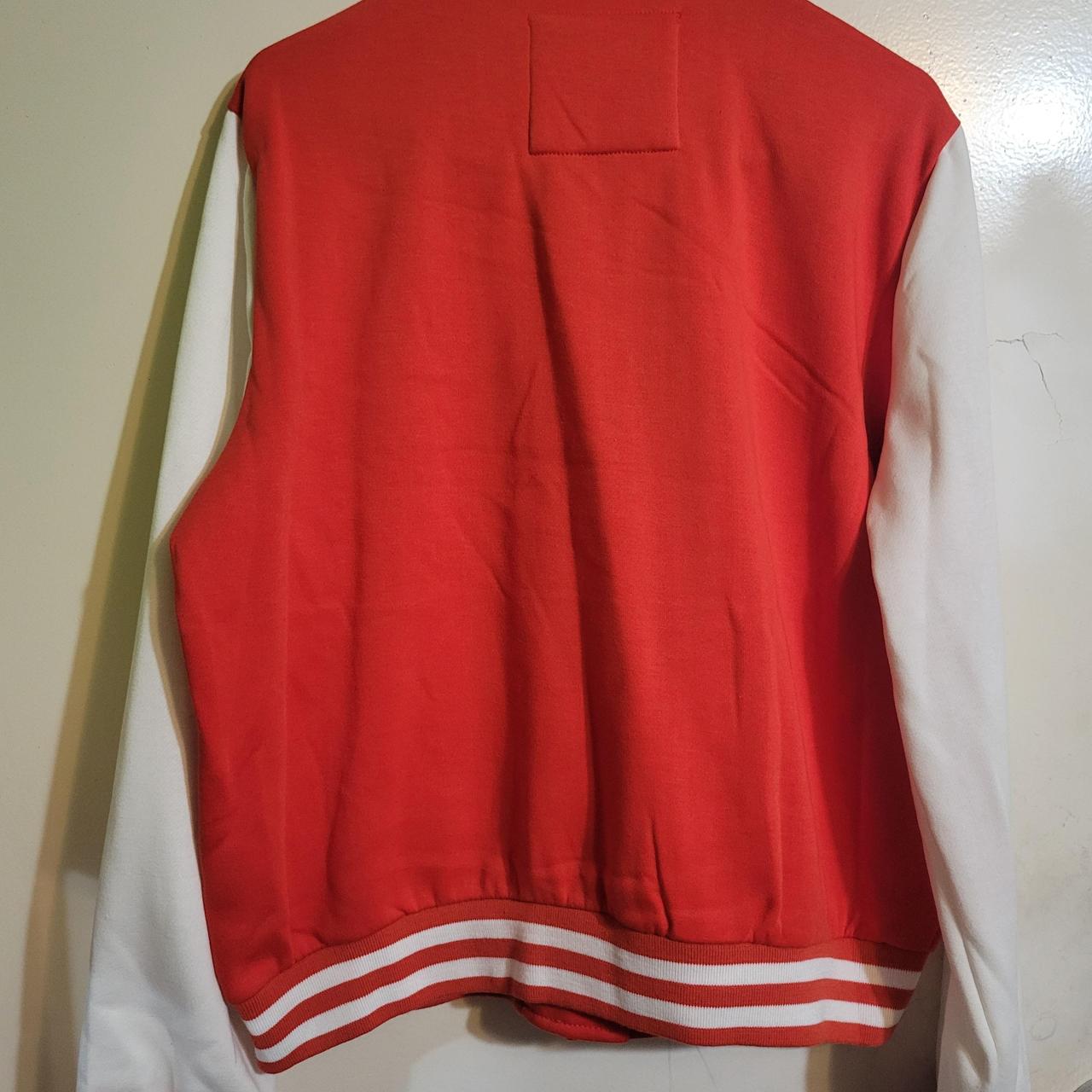 Men's Jacket - Red/Multi - 3XL – Red and white va… - image 3