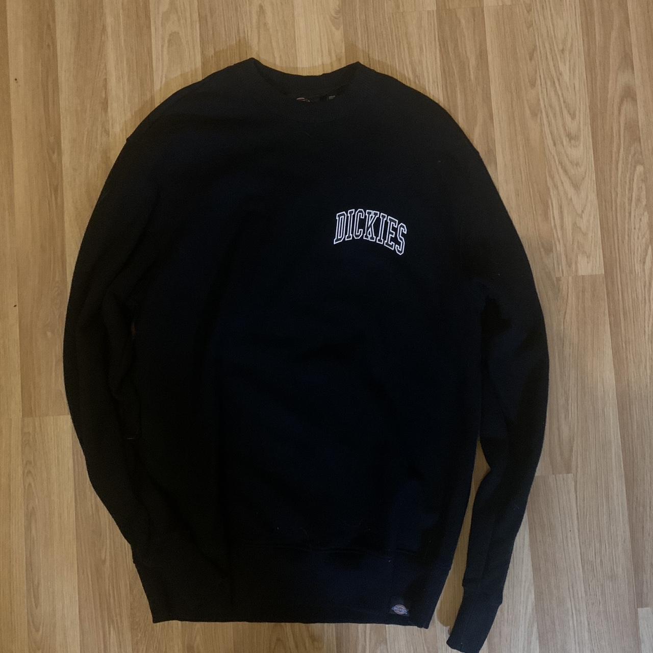 Dickies jumper black Labelled XS could fit S No... - Depop